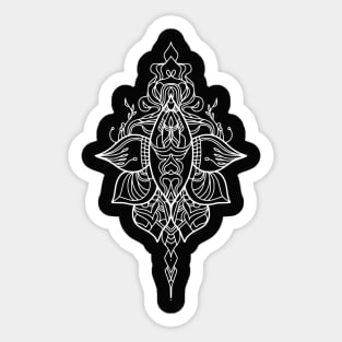 Mandala Floral design Sticker